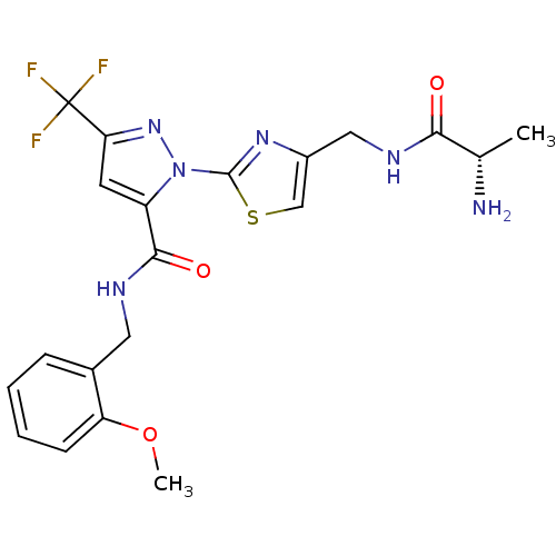 Chemical structure of BindingDB Monomer ID 27644