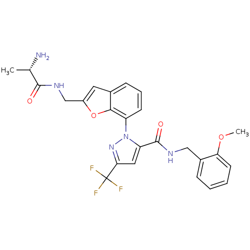 Chemical structure of BindingDB Monomer ID 27648