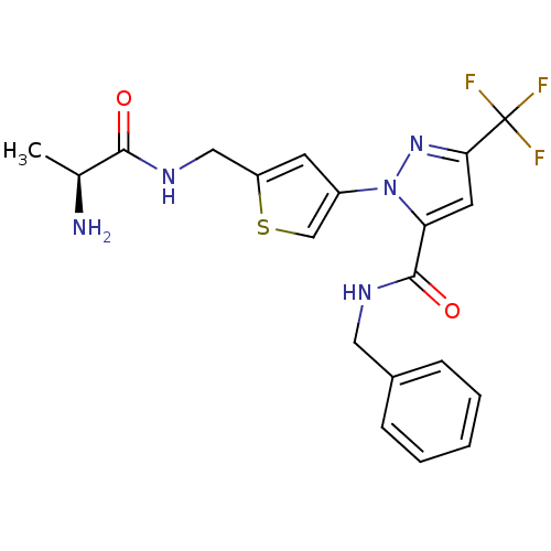 Chemical structure of BindingDB Monomer ID 27650