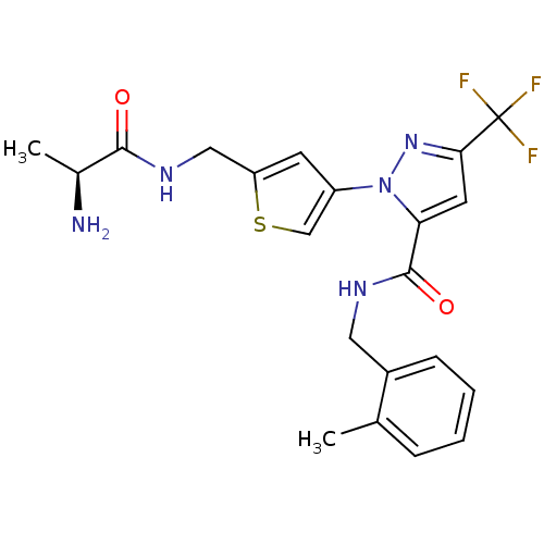 Chemical structure of BindingDB Monomer ID 27651