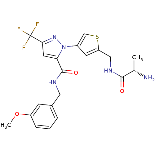 Chemical structure of BindingDB Monomer ID 27652