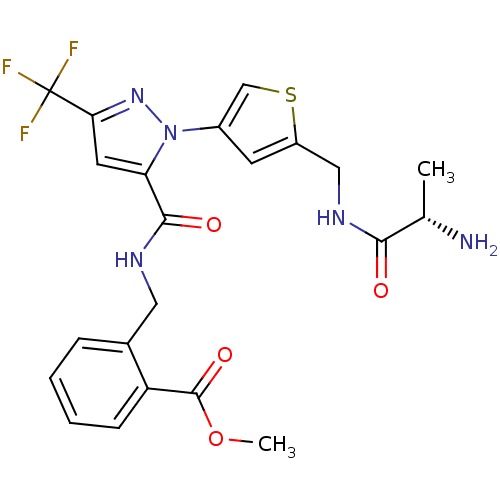 Chemical structure of BindingDB Monomer ID 27653