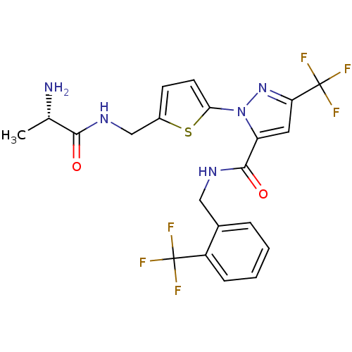 Chemical structure of BindingDB Monomer ID 27656
