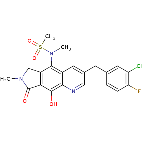 Chemical structure of BindingDB Monomer ID 27752