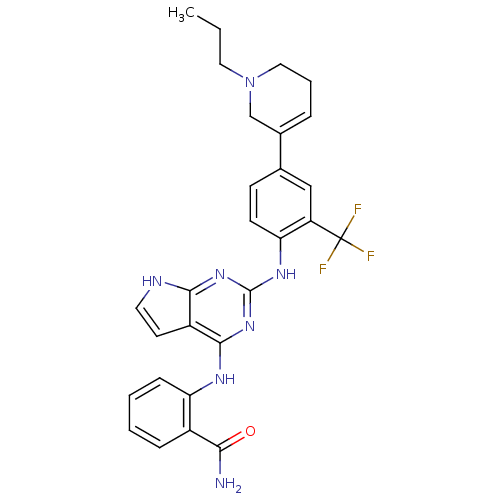 Chemical structure of BindingDB Monomer ID 27821