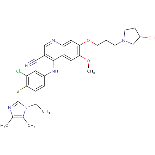 Chemical structure of BindingDB Monomer ID 28107
