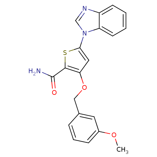 Chemical structure of BindingDB Monomer ID 28160