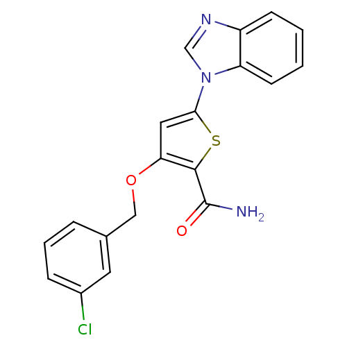 Chemical structure of BindingDB Monomer ID 28163