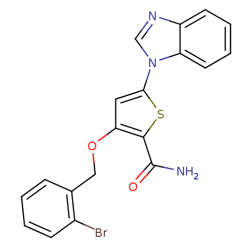 Chemical structure of BindingDB Monomer ID 28166
