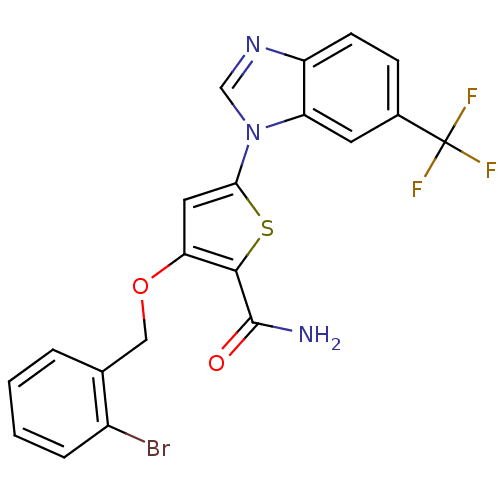 Chemical structure of BindingDB Monomer ID 28171