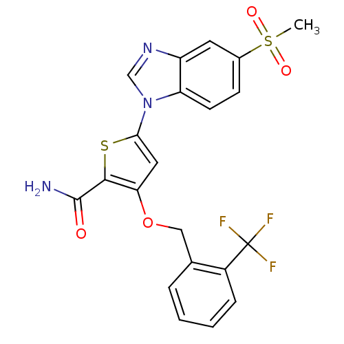 Chemical structure of BindingDB Monomer ID 28172