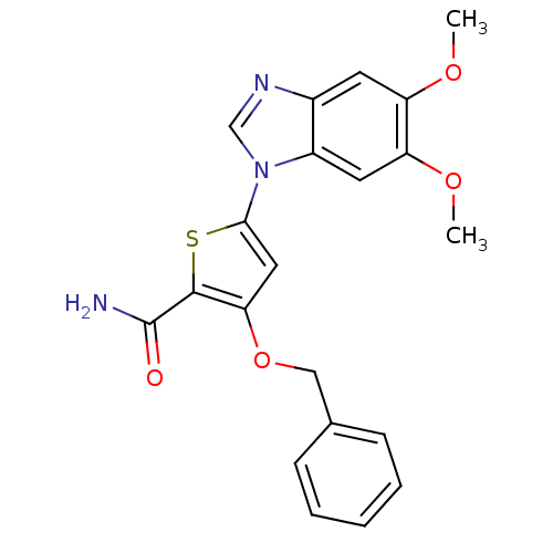 Chemical structure of BindingDB Monomer ID 28176