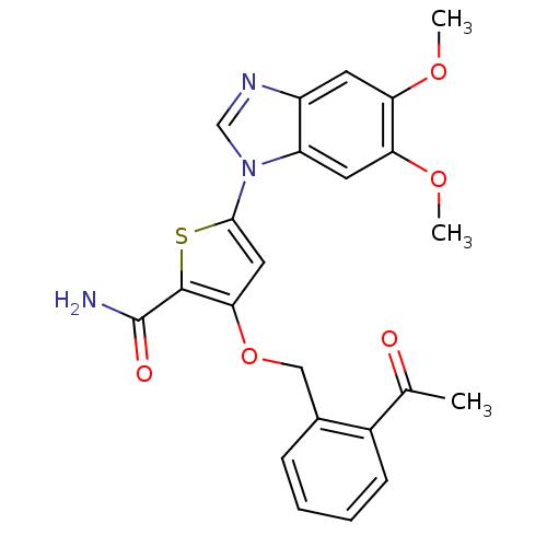 Chemical structure of BindingDB Monomer ID 28181