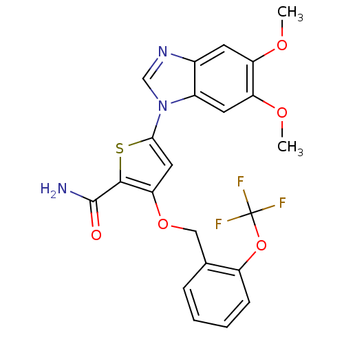 Chemical structure of BindingDB Monomer ID 28182