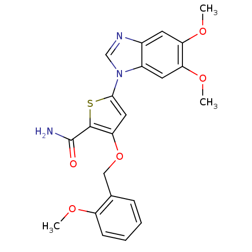 Chemical structure of BindingDB Monomer ID 28183