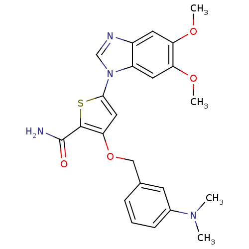 Chemical structure of BindingDB Monomer ID 28184