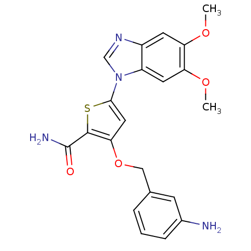 Chemical structure of BindingDB Monomer ID 28185