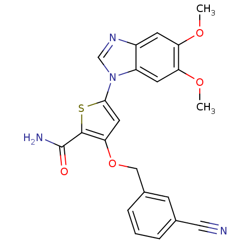 Chemical structure of BindingDB Monomer ID 28186