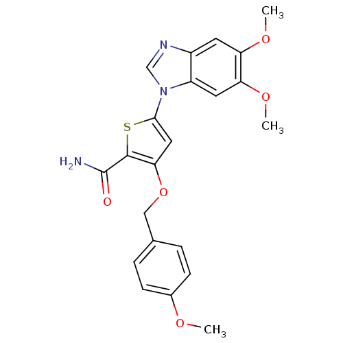 Chemical structure of BindingDB Monomer ID 28187