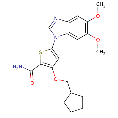 Chemical structure of BindingDB Monomer ID 28190