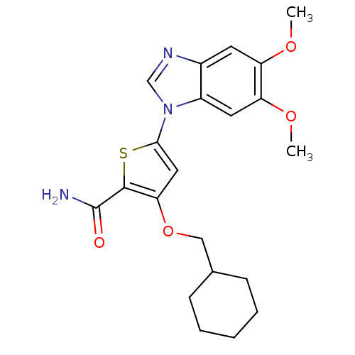 Chemical structure of BindingDB Monomer ID 28191