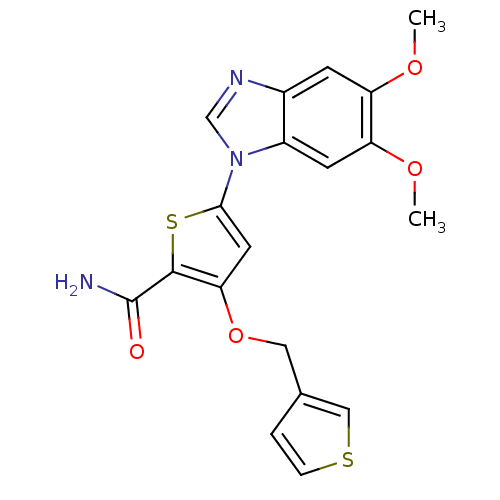 Chemical structure of BindingDB Monomer ID 28193