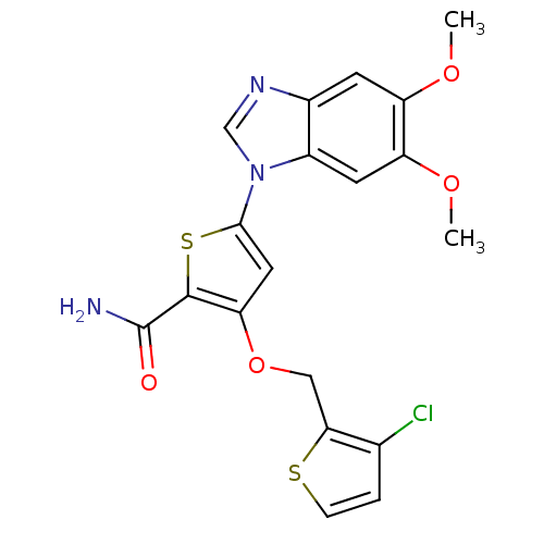 Chemical structure of BindingDB Monomer ID 28194
