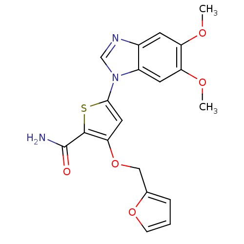 Chemical structure of BindingDB Monomer ID 28195