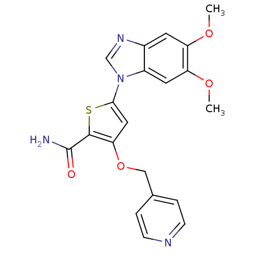 Chemical structure of BindingDB Monomer ID 28197