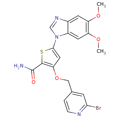 Chemical structure of BindingDB Monomer ID 28198