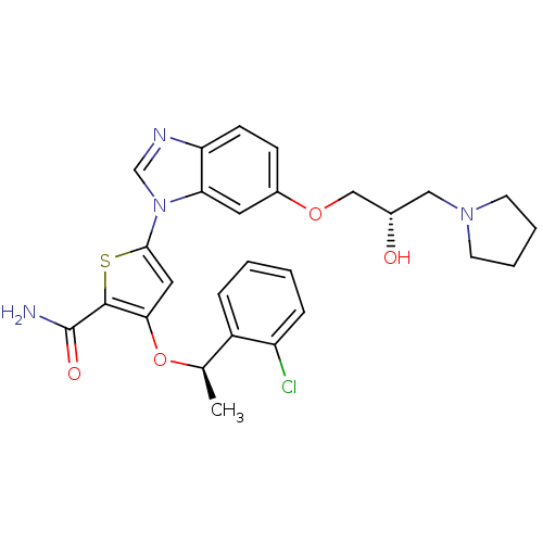 Chemical structure of BindingDB Monomer ID 28212