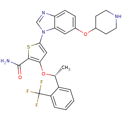 Chemical structure of BindingDB Monomer ID 28215