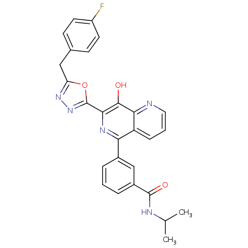 Chemical structure of BindingDB Monomer ID 28270