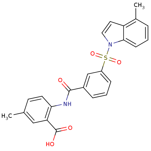 Chemical structure of BindingDB Monomer ID 28682