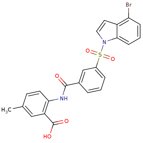 Chemical structure of BindingDB Monomer ID 28683