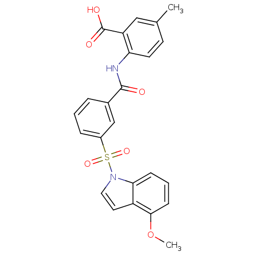 Chemical structure of BindingDB Monomer ID 28684
