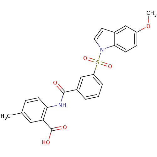 Chemical structure of BindingDB Monomer ID 28687