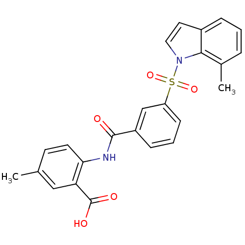 Chemical structure of BindingDB Monomer ID 28691