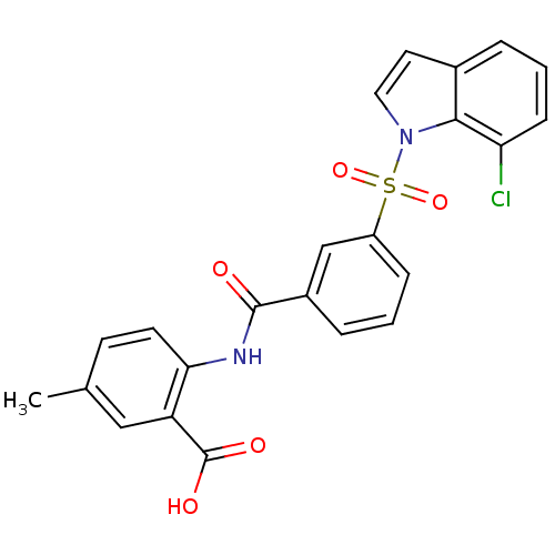Chemical structure of BindingDB Monomer ID 28692
