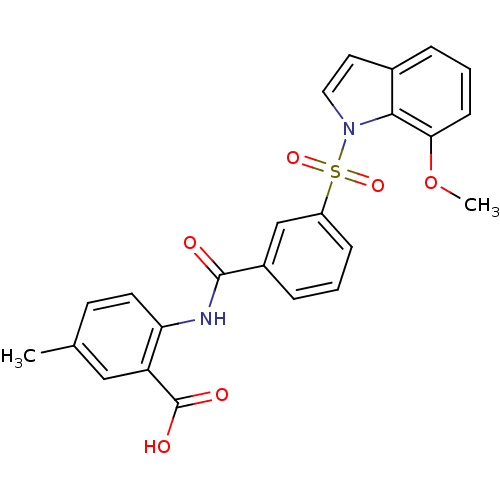 Chemical structure of BindingDB Monomer ID 28693