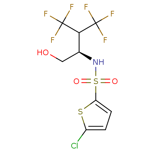 Chemical structure of BindingDB Monomer ID 28927