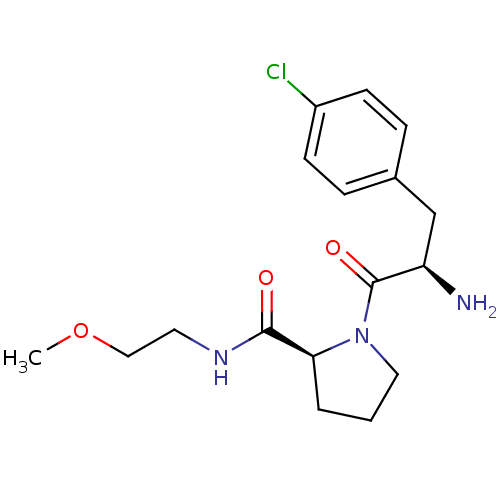 Chemical structure of BindingDB Monomer ID 29374
