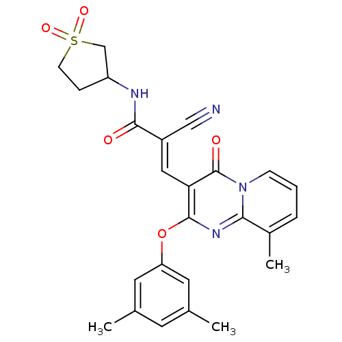 Chemical structure of BindingDB Monomer ID 29664