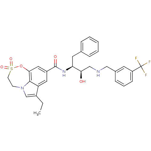 Chemical structure of BindingDB Monomer ID 29805