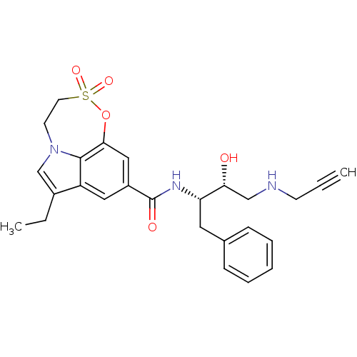 Chemical structure of BindingDB Monomer ID 29807