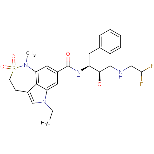 Chemical structure of BindingDB Monomer ID 29812