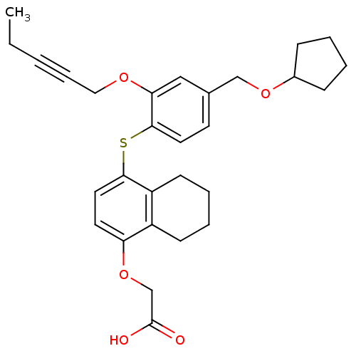 Chemical structure of BindingDB Monomer ID 29894