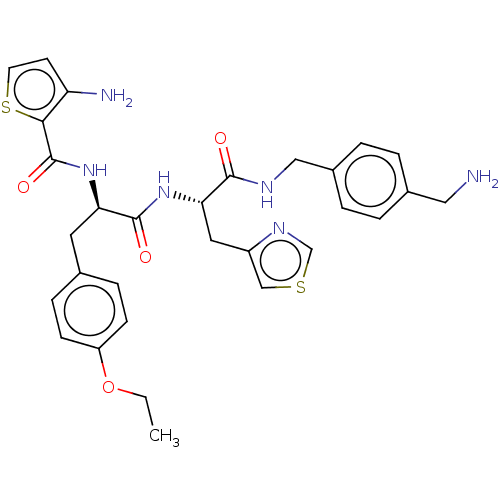 Chemical structure of BindingDB Monomer ID 200192