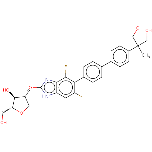 Chemical structure of BindingDB Monomer ID 201006