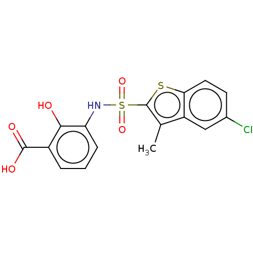 Chemical structure of BindingDB Monomer ID 201035